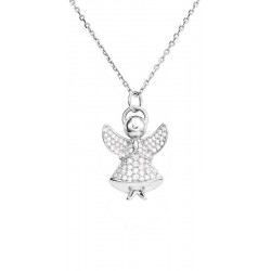 Immagine della Collana Amen Angeli in argento con zirconi da donna A3BB
