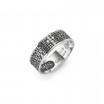 Image of the Amen Lords Prayer Ring in Italian ANPNBZB