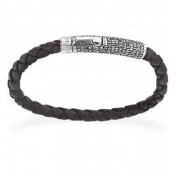 Image of the Amen Lords Prayer Bracelet in latin for men BRNO05B