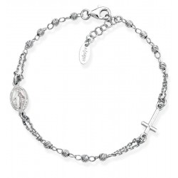 Buy Amen Silver Rosary Bracelet BROBD3