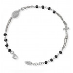 Comprare Bracciale Amen Rosari in argento con cristalli BROBNZ3