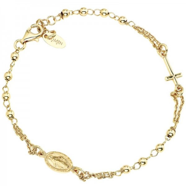 Immagine del Bracciale Amen Rosario in argento BROG3