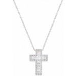 Immagine della Collana Amen Croci in argento e zirconi da donna CLCRREBBBZ1