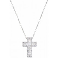 Immagine della Collana Amen Croci in argento e zirconi da donna CLCRREBBBZ1