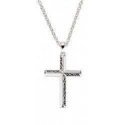 Immagine della Collana Amen Croci in argento da uomo CLCRUB