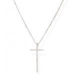 Comprare Collana Amen Croci in argento con zirconi da donna CLLCBBZ