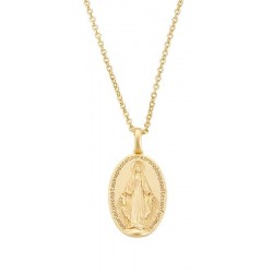 Image du Collier Médaille Miraculeuse Amen pour femmes CLMIGM