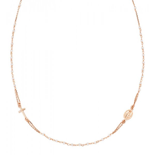 Comprare Collana Amen Rosari in argento con cristalli donna CRO10RBI3
