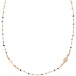 Image du Collier Chapelet Amen en argent avec cristaux pour femmes CRO10RGTOVE3