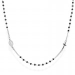 Comprare Collana Amen Rosari in argento con cristalli CRO25BNZ3