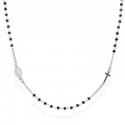 Collana Amen Rosari in argento con cristalli CRO25BNZ3