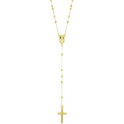 Image du Collier Chapelet Amen en argent CRO25G