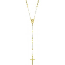 Image du Collier Chapelet Amen en argent CRO30G