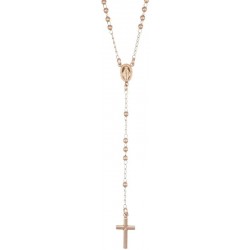 Image du Collier Chapelet Amen en argent CRO30R