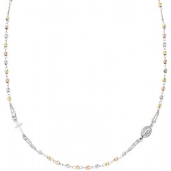 Image du Collier Chapelet Amen en argent pour femmes CROBBRGD3