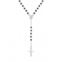 Comprare Collana Amen Rosari in argento con cristalli CROBN4