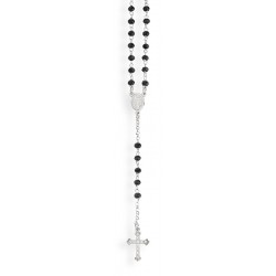 Comprare Collana Amen Rosari in argento con cristalli CROBNZ4