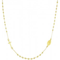 Image du Collier Chapelet Amen en argent CROG25