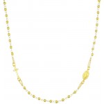 Bild der Amen Rosenkranz Kette aus Silber CROG3