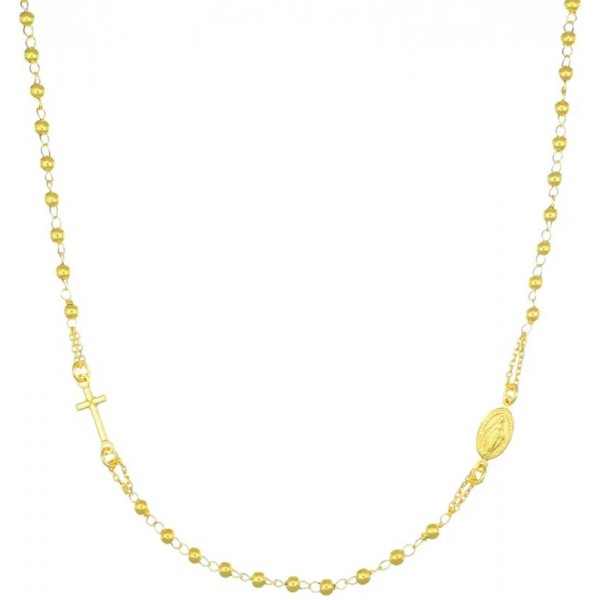 Bild der Amen Rosenkranz Kette aus Silber CROG3