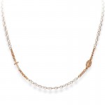 Buy Amen Silver Rosary Necklace with pearls for women CRORB3