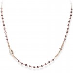 Image du Collier Chapelet Amen en argent avec cristaux pour femmes CRORVI3