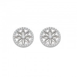 Buy Amen Ladies Earrings Fiore della Vita EFLBBZ3