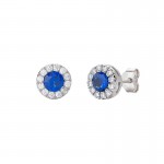 Buy Amen Ladies Earrings Diamond ORLUBBBLZ