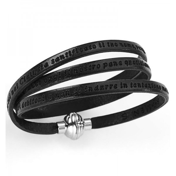 Image of the Amen Lords Prayer Bracelet in Italian PNIT02