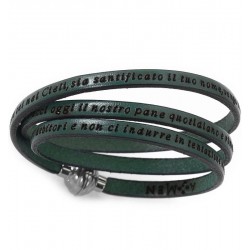 Image of the Amen Lords Prayer Bracelet in Italian PNIT15