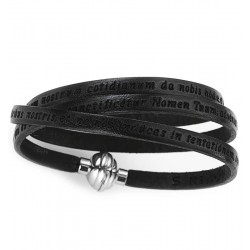 Image of the Amen Lords Prayer Bracelet in latin PNLA02