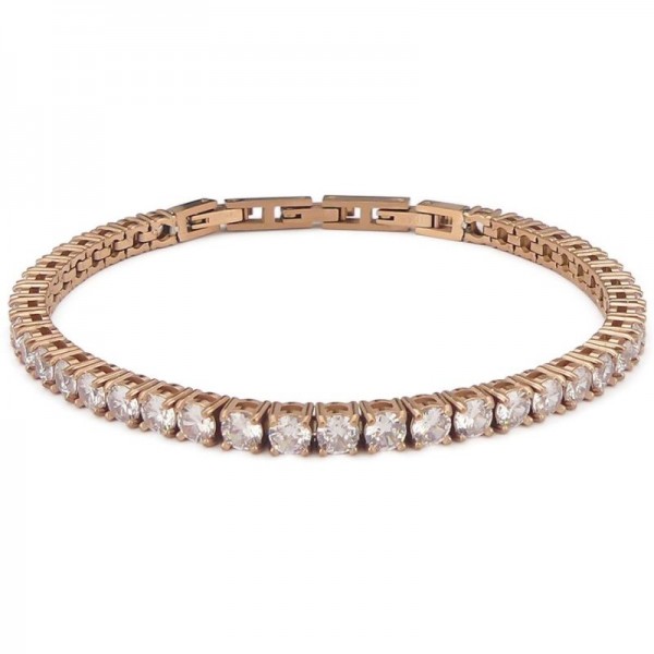 Image of the Boccadamo Man mens tennis Bracelet ABR651RS