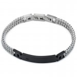 Imagen de la Pulsera hombre Boccadamo Man ABR688BW