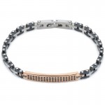 Image of the Boccadamo Man mens Bracelet ABR701D