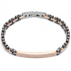 Image of the Boccadamo Man mens Bracelet ABR701RS