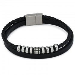 Image of the Boccadamo Man mens Bracelet ABR712