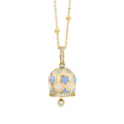 Image du Collier Femme Boccadamo avec Clochette Porte-Bonheur CL/GR05