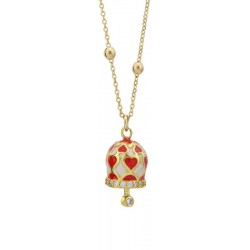 Image du Collier Femme Boccadamo avec Clochette Porte-Bonheur CL/GR16