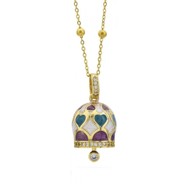 Immagine della Collana Donna Boccadamo con Campanella Portafortuna CL/GR18