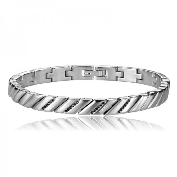 Buy Breil Men's Bracelet Cross Cut TJ1532