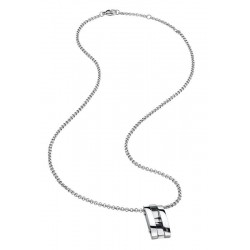 Buy Breil Men's Necklace Be Black TJ1926