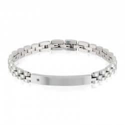 Breil Men's Bracelet Black Diamond TJ2399