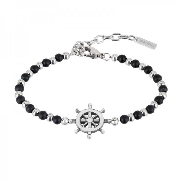 Comprare Bracciale Breil Uomo Black Onyx TJ2408