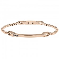 Breil Men's Bracelet Black Diamond TJ2745