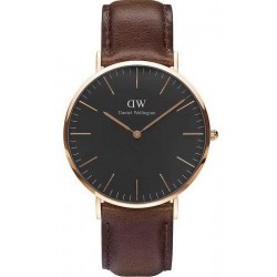 Buy Daniel Wellington Men's Watch Classic Black Bristol 40MM DW00100125