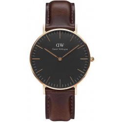 Buy Daniel Wellington Unisex Watch Classic Black Bristol 36MM DW00100137