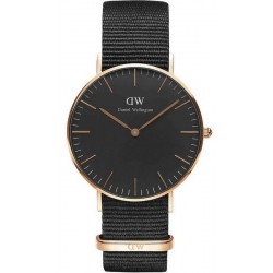 Buy Daniel Wellington Unisex Watch Classic Black Cornwall 36MM DW00100150