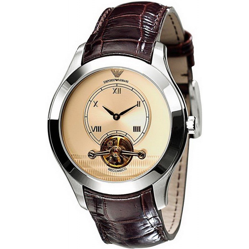emporio armani mechanical watch