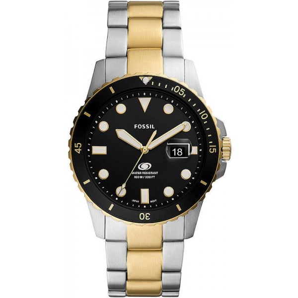 Buy Fossil Blue Mens Watch FS5951 Quartz