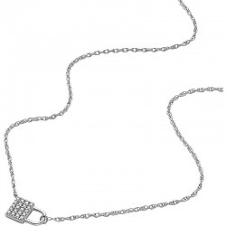 Image of the Fossil Womens Necklace Sterling Silver JFS00624040